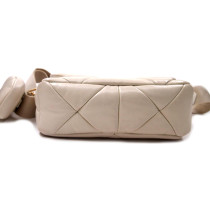 Prada System Small Pelle Bianca