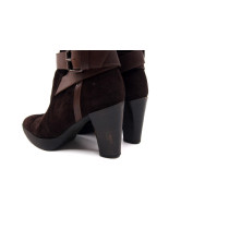 Tod's Stivaletti Camoscio Marrone