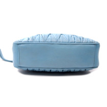 Miu Miu Matelassé Pelle Azzurra