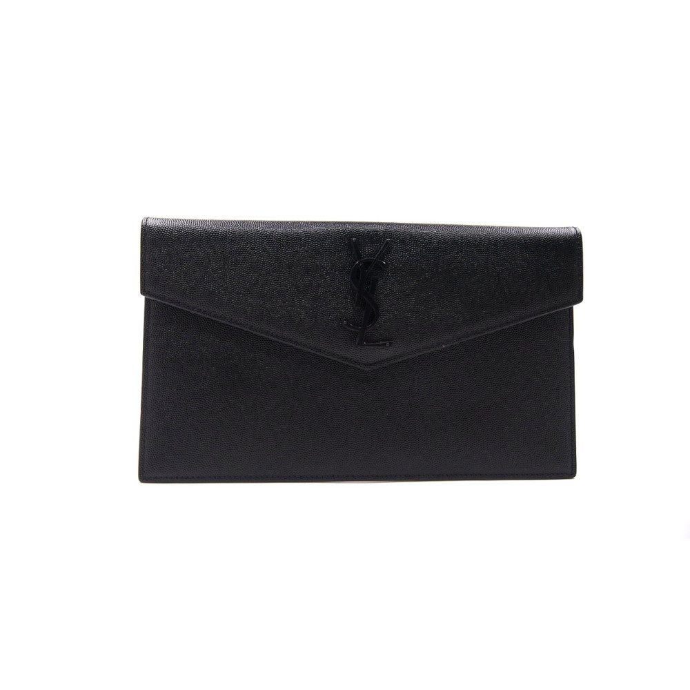 Saint Laurent Pochette Uptown Pelle Nera