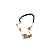 Chanel Collier Bandage Métal et Tissu