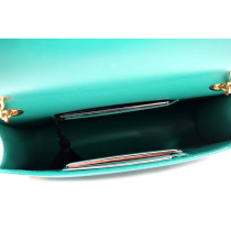 Miu Miu Tracollina Pelle Verde