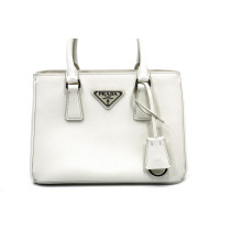 Prada Galleria Pelle Bianca