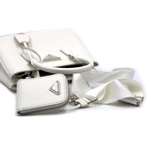 Prada Galleria Pelle Bianca