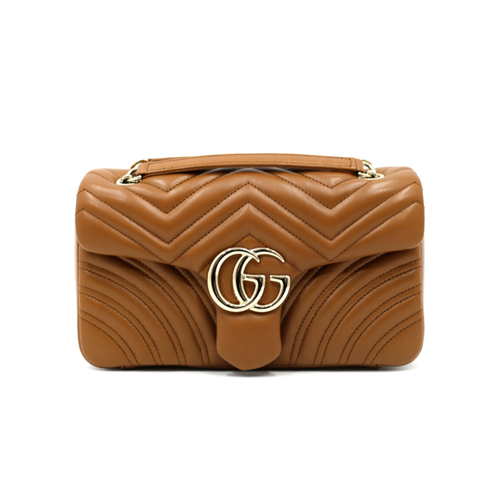 Gucci Marmont Pelle Marrone