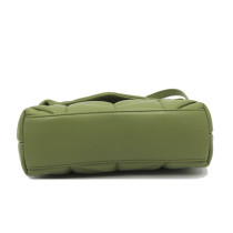 Saint Laurent Puffer Pelle Verde