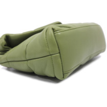 Saint Laurent Puffer Pelle Verde