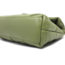 Saint Laurent Puffer Pelle Verde