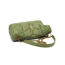 Saint Laurent Puffer Pelle Verde