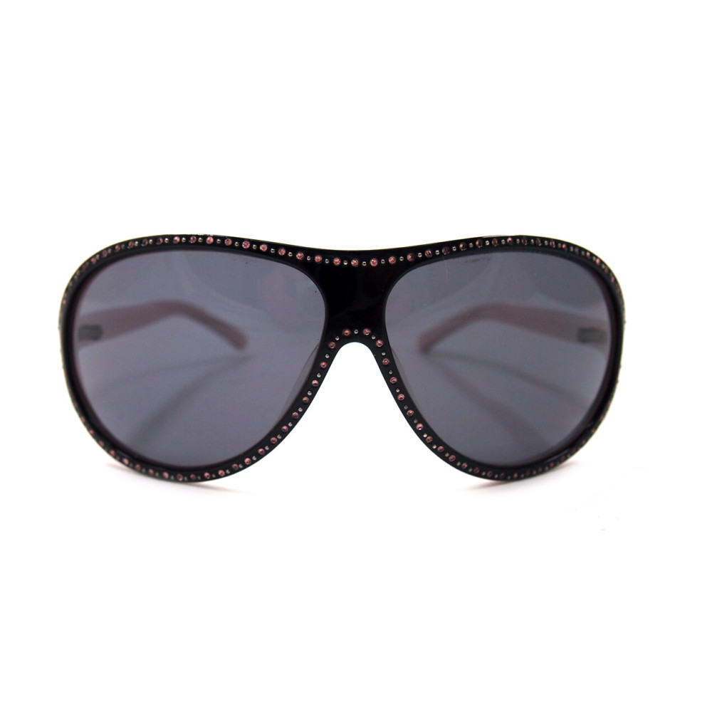 Valentino occhiali da sole nero e rosa