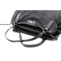 Burberry Shopping Tela Nera