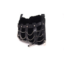 Dolce & Gabbana Mini Bag Velluto Nero