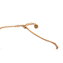 Dior Collana Petit CD Metallo Dorato e Perle