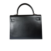 Hermes Sac Kelly II Sellier 32 Veau Epsom Pelle Nera
