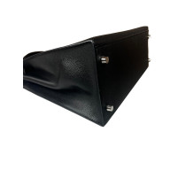 Hermes Sac Kelly II Sellier 32 Veau Epsom Pelle Nera