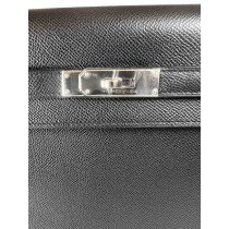 Hermes Sac Kelly II Sellier 32 Veau Epsom Pelle Nera