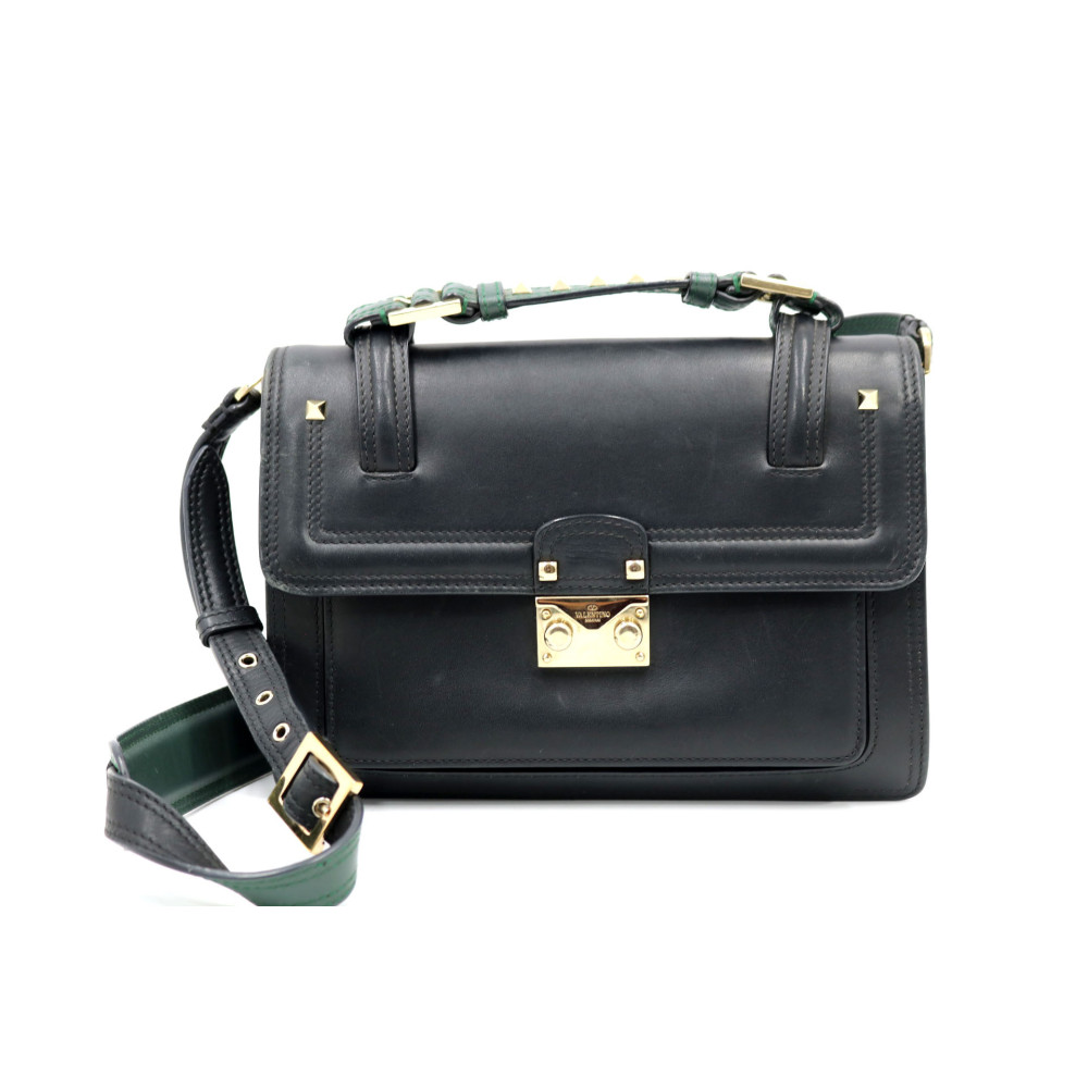 Valentino Rockstud Black Leather