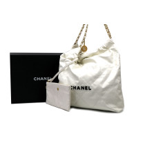Chanel 22 Pelle Bianca