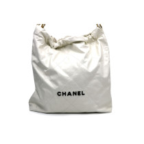 Chanel 22 Pelle Bianca