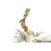 Chanel 22 Pelle Bianca