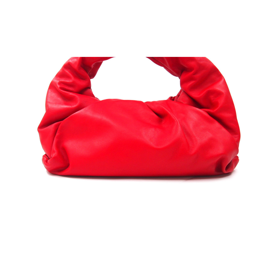 Bottega Veneta Shoulder Bag Pouch Pelle Rossa
