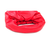 Bottega Veneta Shoulder Bag Pouch Pelle Rossa