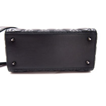 Dior Lady Dior Medium Black Leather