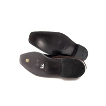 Prada Mocassini Pelle Scamosciata Marrone