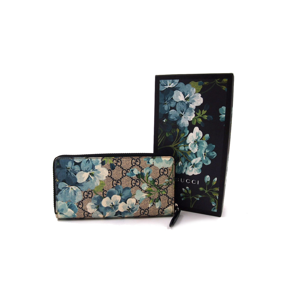 Gucci Portafoglio Flora GG Beige