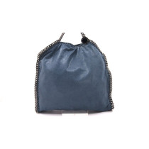 Stella McCartney Falabella Tote 3 Catene Blu Petrolio