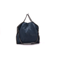 Stella McCartney Falabella Tote 3 Catene Blu Petrolio