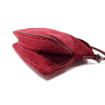 Fendi Baguette Zucca Bordeaux