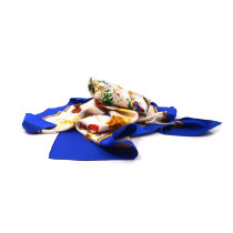 Hermes Foulard Carrè Farandole Seta Blu