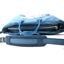 Louis Vuitton Neuville Vogue Nylon Azzurro