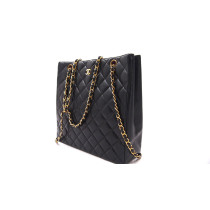 Chanel Tote Bag Lambskin Pelle Nera