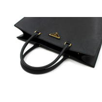 Prada Shopping Pelle Nera