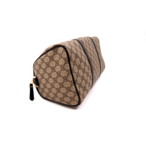 Gucci Boston Joy Bag GG e Pelle Marrone