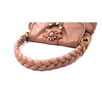 Miu Miu Coffer Crystal Pelle Cipria