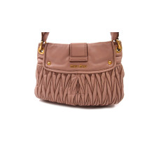 Miu Miu Coffer Crystal Pelle Cipria