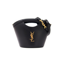 Saint Laurent Tote Bag Mini Celia Pelle Nera