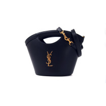 Saint Laurent Tote Bag Mini Celia Pelle Nera