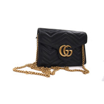 Gucci Portafoglio Marmont Pelle Nera