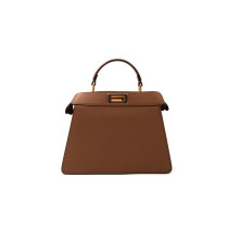 Fendi Peekaboo Iseeu Small Pelle di Vitello Tabacco