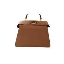 Fendi Peekaboo Iseeu Small Pelle di Vitello Tabacco