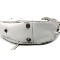 Balenciaga Cagole Pelle Bianca