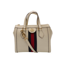 Gucci Tracolla Ophidia Pelle Avorio