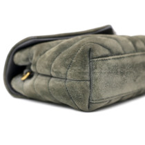 Saint Laurent Lou Lou Toy Velluto Grigio