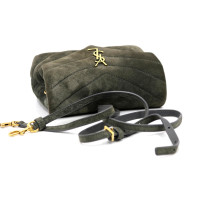 Saint Laurent Lou Lou Toy Velluto Grigio