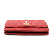 Chanel Wallet On Chain Pelle d'Agnello Rossa