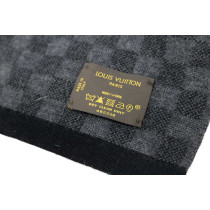 Louis Vuitton Sciarpa Lana Damier Graphite